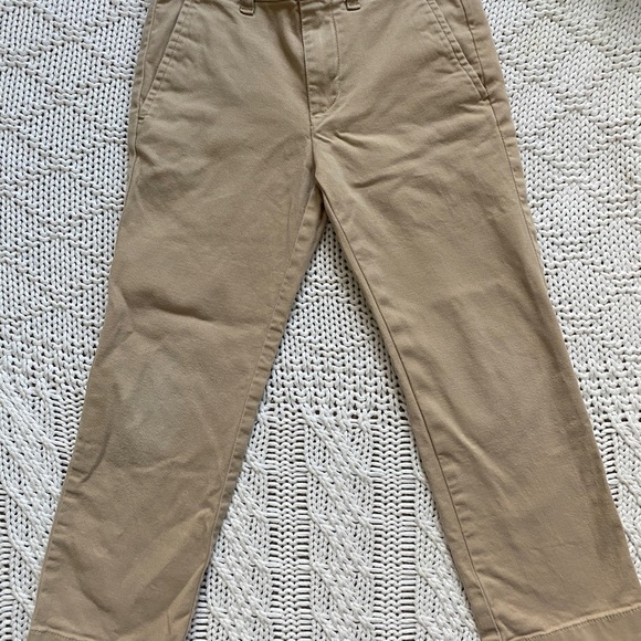 Little Boys Crewcuts Slim Khaki Pants Size 5 - Picture 2 of 5